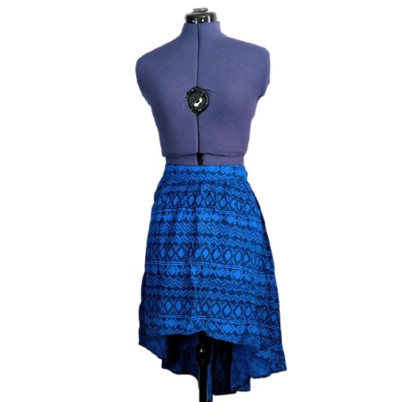 Mossimo Royal Blue High Low Skirt NWOT - Picture 2 of 7